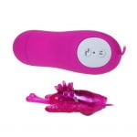 Massageador Bullet Borboleta Rosa - Imagem 2