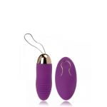 Bullet Recarregável com Controle Remoto em Soft Touch Remote Control Vibrating Egg 8,2 x 2,8cm