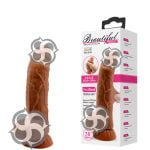 Prótese Realística 20 cm com Camada de Dupla Densidade com Ventosa – BEAUTTIFUL ANGELO