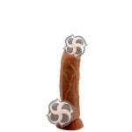 Prótese Realística 20 cm com Camada de Dupla Densidade com Ventosa – BEAUTTIFUL ANGELO - Imagem 3