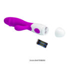Vibrador Com Detalhe  De Glande e Estimulador Clitoriano - Pretty Love Snappy - Imagem 3