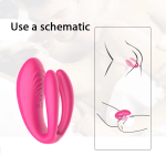 Vibrador de Casal Trigeminal Elves com 11 Modos de Vibração - Imagem 3