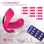 Vibrador Wireless Tripla Estimulação Comando por APP a Prova d’água Recarregável - Imagem 2