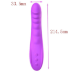 Vibrador de Ponto G Vai e Vem com 14 Modos de Vibração Recarregável - Imagem 3