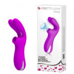 Estimulador Recarregável Com Sucção E Vibração Coelho – PRETTY LOVE