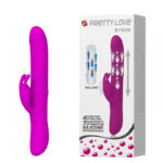 Vibrador Recarregável Com Esferas Internas E 7 Modos De Vibração – PRETTY LOVE - BYRON
