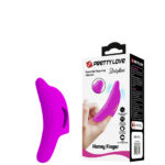 Dedeira Vibratória Recarregável Formato Golfinho, Possui 10 Modos De Vibração – PRETTY LOVE DELPHINI