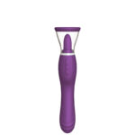 Vibrador Recarregável 4 Em 1, Com Penetrador E Bomba Clitoriana E Língua Estimuladora - Imagem 3