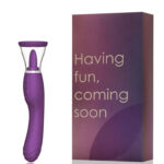Vibrador Recarregável 4 Em 1, Com Penetrador E Bomba Clitoriana E Língua Estimuladora