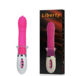 Vibrador Recarregável Com Bomba De Sucção Vaginal E Movimentos De Vai E Vem – LIBERTY I