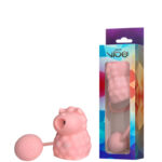 Vibrador Recarregável Duplo Formato Ovelha Com Ondas De Pressão – GOOD VIBE