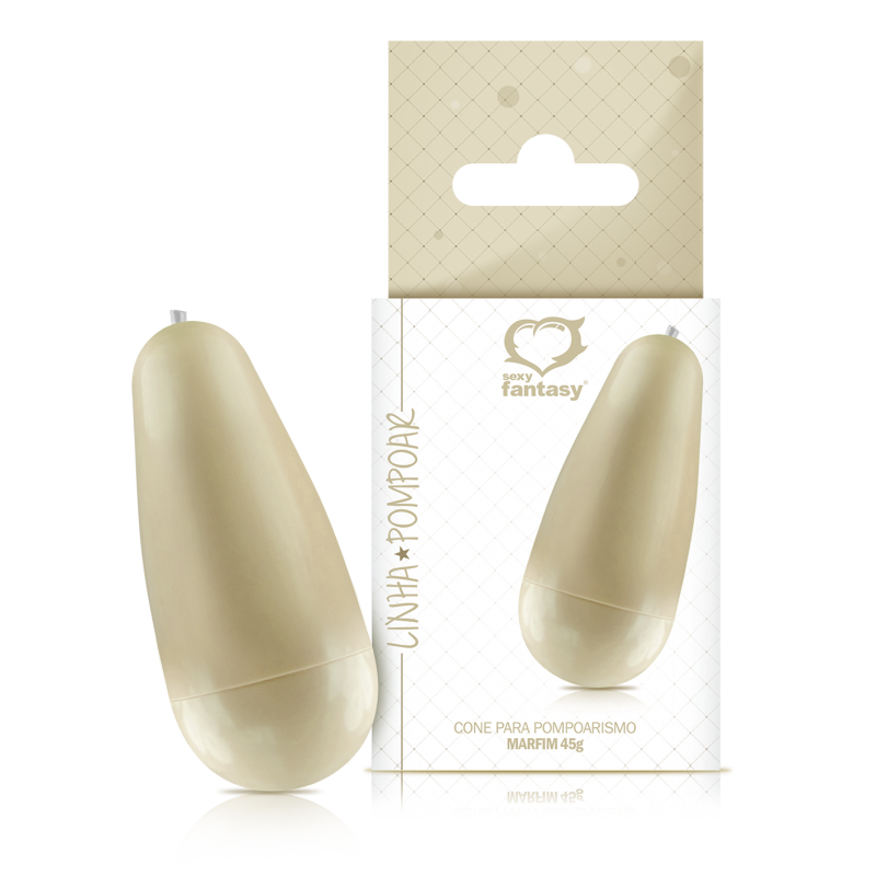 Cone Marfim Cone Vaginal 45gr - Pompoar Sexfantasy - Imagem 1