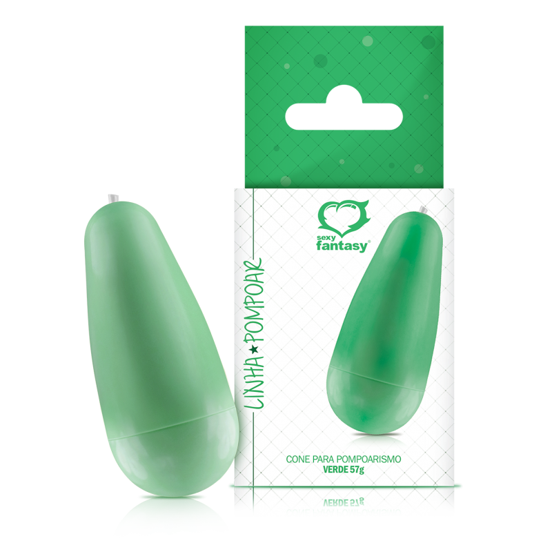 Cone Verde Cone Vaginal 57gr - Pompoar Sexfantasy - Imagem 1
