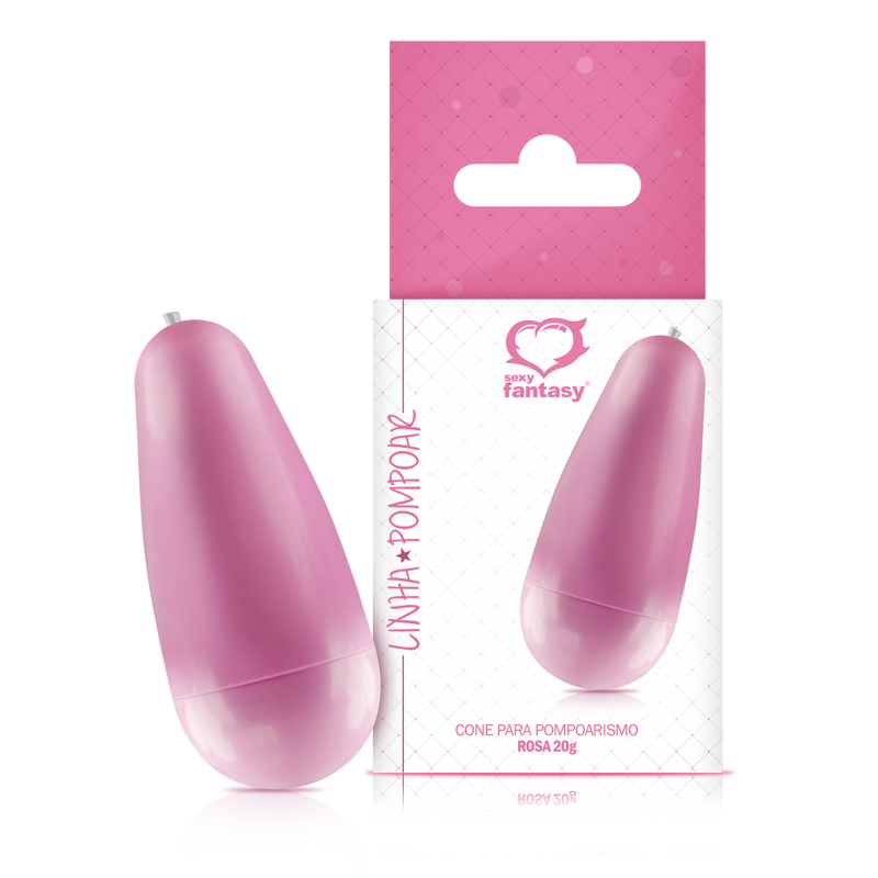 cone rosa Cone 20gr Rosa - Pompoar Sexfantasy - Imagem 1