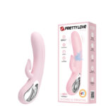 Vibrador Recarregável Ponto G E Sugador Clitoriano – PRETTY LOVE NICOLA