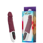 Vibrador Recarregável com Textura Anatômica