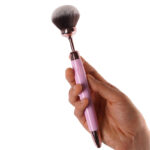 Vibrador Recarregável Com Ponta Pincel Blush.
