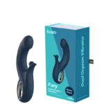 Vibrador Recarregável Com Estimulador Clitoriano – CHISA KISSEN FURY