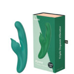 Vibrador Recarregável Vai E Vem Com Diâmetro Escalonado E Estimulador Clitoriano –  KYMO